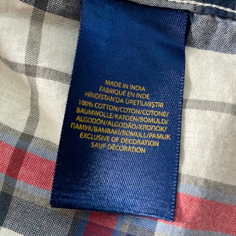 NWOT Ralph Lauren Plaid Button Down
